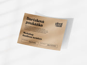 Darčeková poukážka - Workshop rastlinné terárium