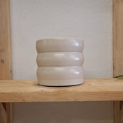 Kvetináč Chunky Krémový