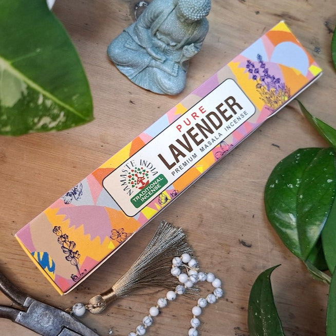 Vonné tyčinky Premium Namaste India Lavender / Levanduľa