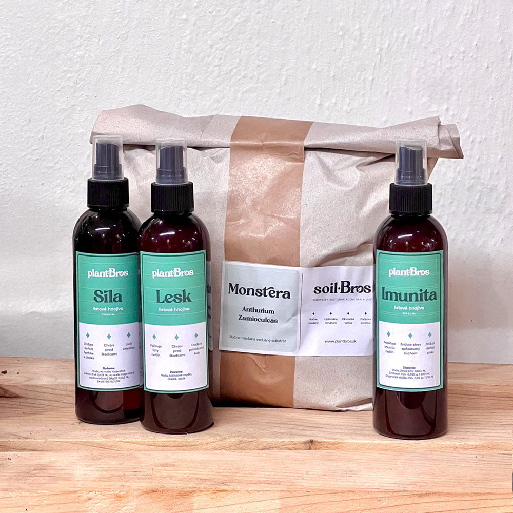 Set výživy + Substrát SoilBros (3l)