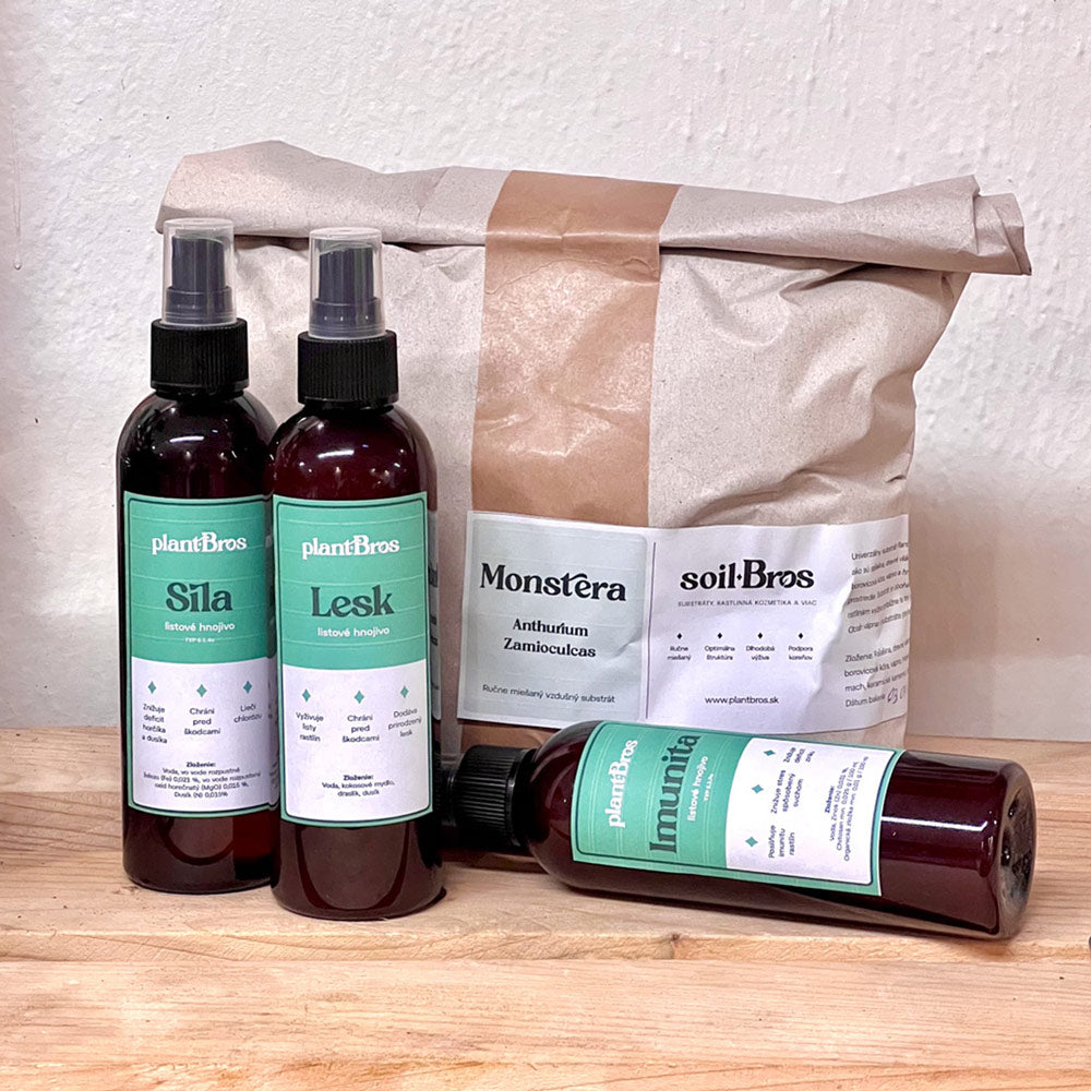 Set výživy + Substrát SoilBros (3l)