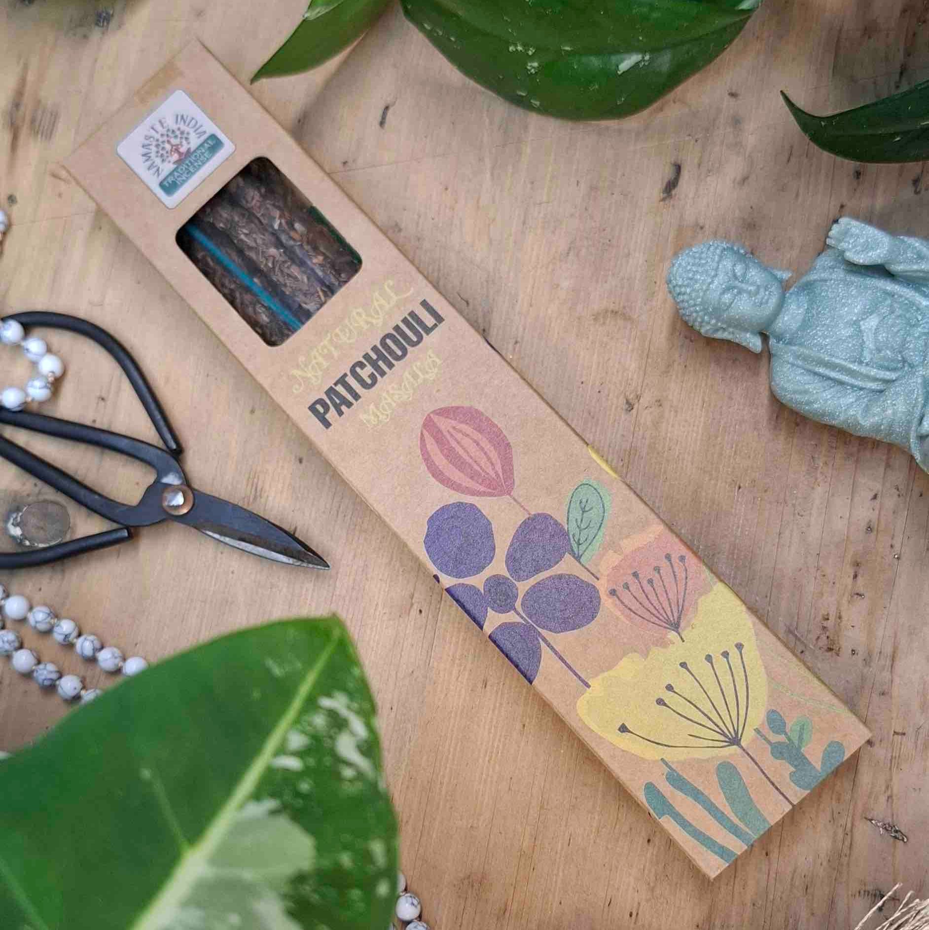 Vonné tyčinky Namaste India - Natural Masala Patchouli / Pačulí