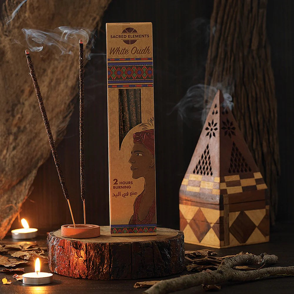 Vonné tyčinky Sacred Elemenets White Oudh / Biely Oudh