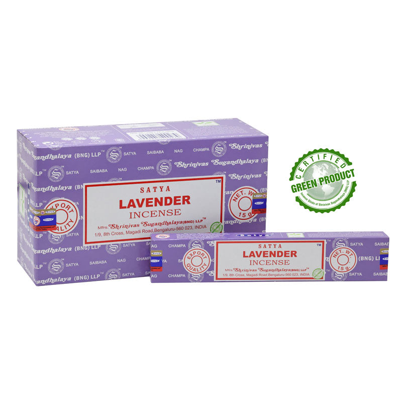 Vonné tyčinky Satya Lavender / Levanduľa