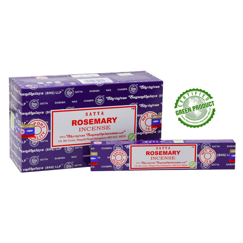 Vonné tyčinky Satya Rosemary / Rozmarín