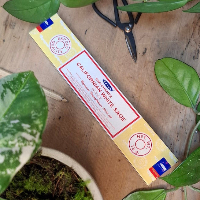 Vonné tyčinky Satya Californian White Sage / Kalifornská biela šalvia